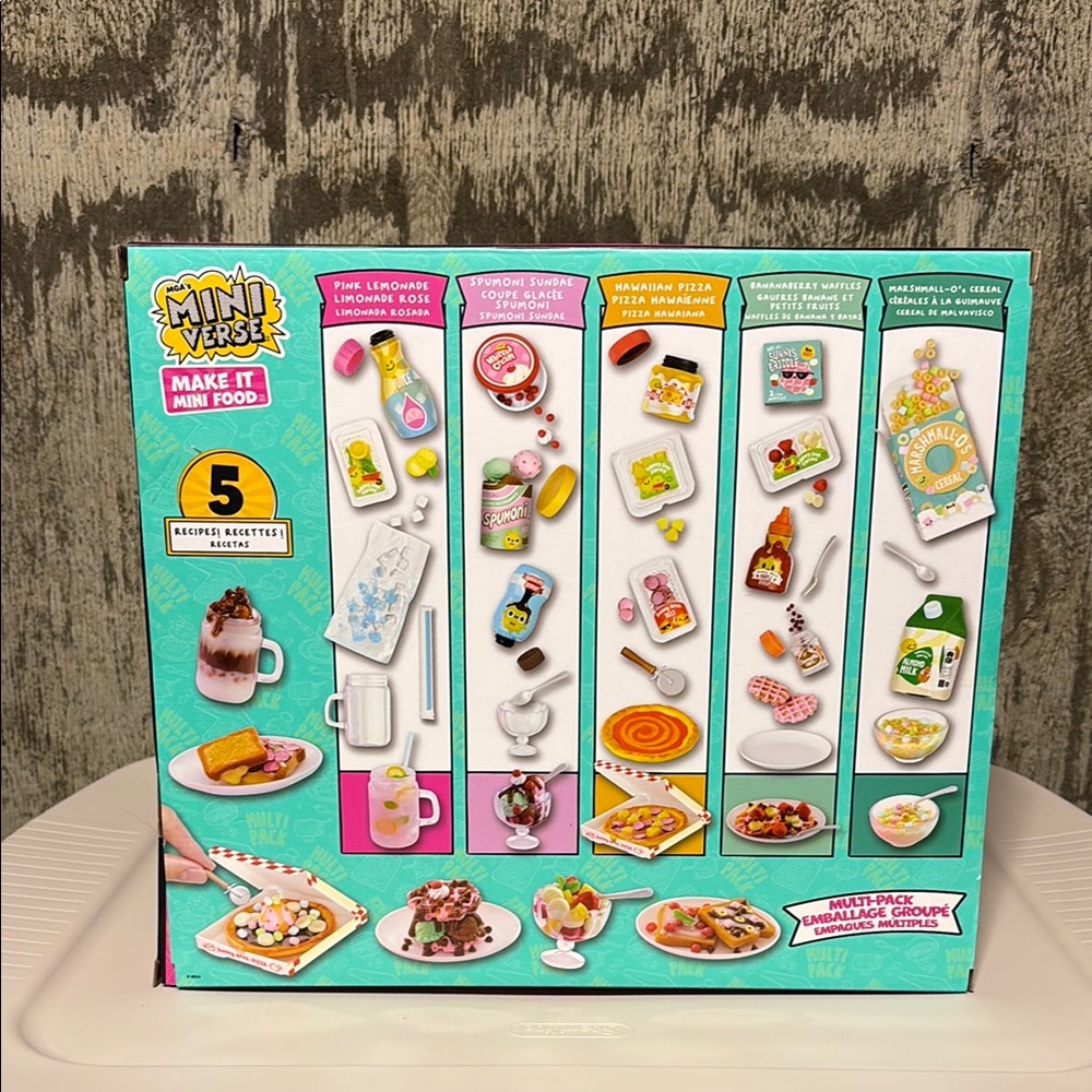 Miniverse Mini Food Set - Colorful Toy Collection - Picture 2 of 2